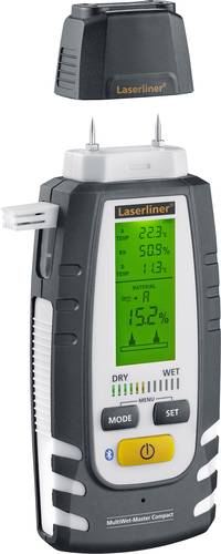 Laserliner MultiWet-Master Compact Plus Materialfeuchtemessgerät Temperaturmessung von Laserliner