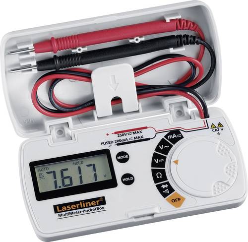 Laserliner Pocket Box Hand-Multimeter digital CAT II 250V Anzeige (Counts): 3.5 von Laserliner