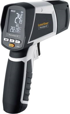 Laserliner ThermoSpot XP Infrarot-Thermometer Optik 50:1 -40 bis 1500 °C Berührungslose IR-Messung (082.043A) von Laserliner