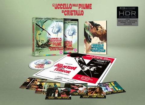 The Bird with the Crystal Plumage - Arte Originale Limited Edition 4K UHD Blu-ray- UK Import von Lasgo