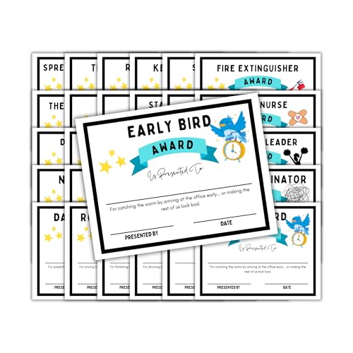 Funny Office Employee Awards Black Border 25 pk Variations 21.6x27.9 cm Certificate of Appreciation Work Dundies Candy Bar Excellence Party Funny Office Employee Awards Black Border 25 pk Variations 21.6x27.9 cm Certificate of Appreciation Work Dundies Candy Bar Excellence Party von Lashicorn