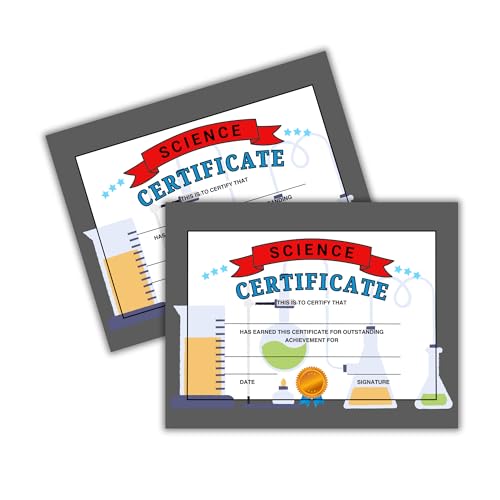 Science Certificate of Achievement Award | 50 Stück, 21,6 x 27,9 cm, für Schüler, faire Zielteilnahme, hervorragende Leistung, Mittelschule Science Certificate of Achievement Award | 50 Stück, 21,6 x 27,9 cm, für Schüler, faire Zielteilnahme, hervorragende Leistung, Mittelschule von Lashicorn