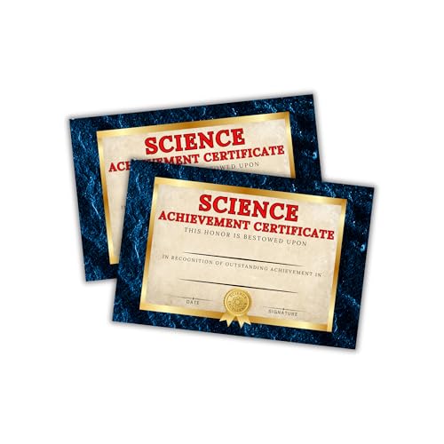 Science Certificate of Excellence 30 Stück, 15,2 x 22,9 cm, Karton, Auszeichnung, Studentenmesse, Projekt, Innovation, Elementarbildung, Anerkennung zum Jahresende Science Certificate of Excellence 30 Stück, 15,2 x 22,9 cm, Karton, Auszeichnung, Studentenmesse, Projekt, Innovation, Elementarbildung, Anerkennung zum Jahresende von Lashicorn