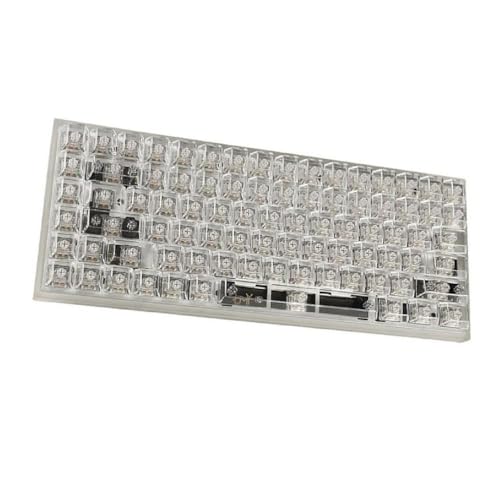 Laspi Hochtransparente Tastenkappen Für Mechanische Tastaturen Mit MX Struktur. Hintergrundbeleuchtete Tastenkappen Verbessern Ihr Tipperlebnis Für 108/104 Mechanical von Laspi