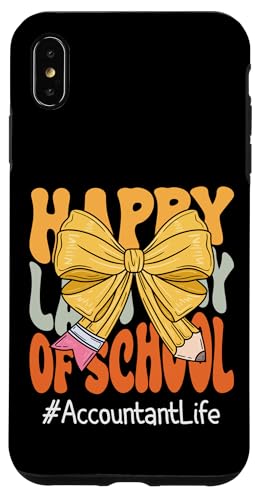Buchhalter Happy Last Day of School Coquette Bow Pencil Hülle für iPhone XS Max Buchhalter Happy Last Day of School Coquette Bow Pencil Hülle für iPhone XS Max von Last Day of School Teachers Apparel Co.