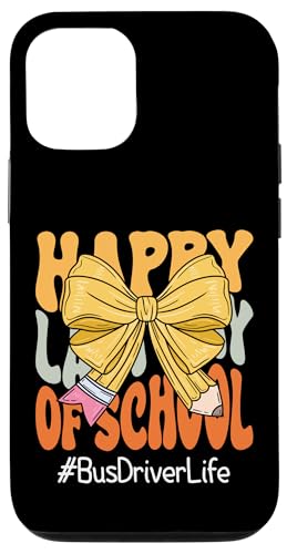 Busfahrer Happy Last Day of School Coquette Bow Pencil Hülle für iPhone 12/12 Pro Busfahrer Happy Last Day of School Coquette Bow Pencil Hülle für iPhone 12/12 Pro von Last Day of School Teachers Apparel Co.