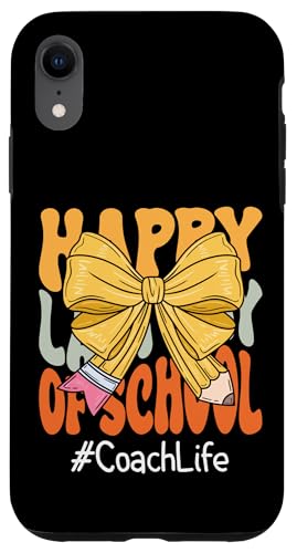Coach Happy Last Day of School Coquette Bogenbleistift Hülle für iPhone XR Coach Happy Last Day of School Coquette Bogenbleistift Hülle für iPhone XR von Last Day of School Teachers Apparel Co.