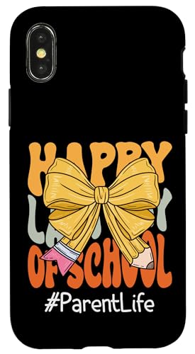 Coquette Bogenstift „Happy Last Day of School“ für Eltern Hülle für iPhone X/XS Coquette Bogenstift „Happy Last Day of School“ für Eltern Hülle für iPhone X/XS von Last Day of School Teachers Apparel Co.