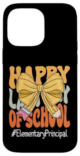 Elementary Principal Happy Last Day of School Kokette Schleife Hülle für iPhone 14 Pro Max Elementary Principal Happy Last Day of School Kokette Schleife Hülle für iPhone 14 Pro Max von Last Day of School Teachers Apparel Co.