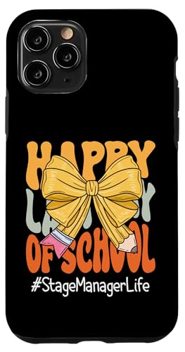 Stage Manager Happy Last Day of School Coquette Bow Pencil Hülle für iPhone 11 Pro Stage Manager Happy Last Day of School Coquette Bow Pencil Hülle für iPhone 11 Pro von Last Day of School Teachers Apparel Co.