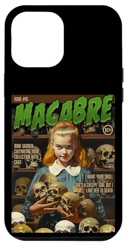 Hülle für iPhone 14 Pro Max Skull Collector 1950s Horror Comic Cover von Last Gasp Graphics