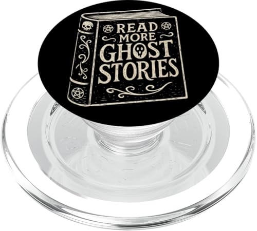 Read More Ghost Stories Horror Book Fan PopSockets PopGrip für MagSafe Read More Ghost Stories Horror Book Fan PopSockets PopGrip für MagSafe von Last Gasp Graphics