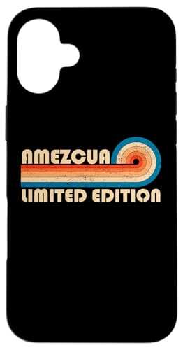AMEZCUA Surname Retro Vintage 80s 90s Birthday Reunion Hülle für iPhone 16 Plus von Last Name Matching Family Name