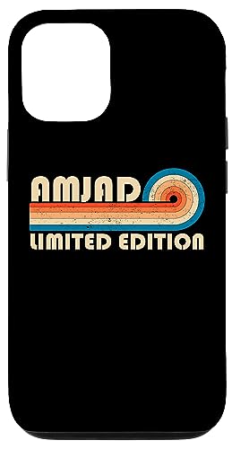 AMJAD Surname Retro Vintage 80s 90s Birthday Reunion Hülle für iPhone 12/12 Pro AMJAD Surname Retro Vintage 80s 90s Birthday Reunion Hülle für iPhone 12/12 Pro von Last Name Matching Family Name