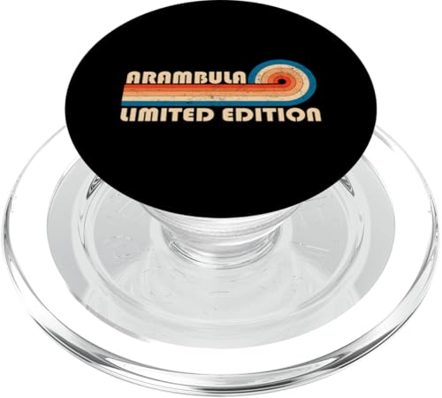 ARAMBULA Surname Retro Vintage 80s 90s Birthday Reunion PopSockets PopGrip für MagSafe ARAMBULA Surname Retro Vintage 80s 90s Birthday Reunion PopSockets PopGrip für MagSafe von Last Name Matching Family Name