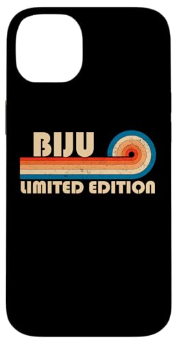 BIJU Surname Retro Vintage 80s 90s Birthday Reunion Hülle für iPhone 14 Plus von Last Name Matching Family Name