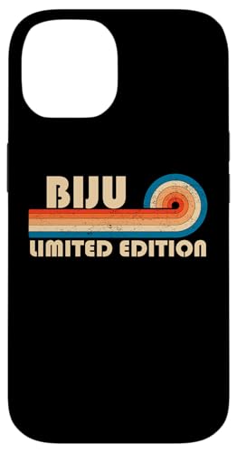 BIJU Surname Retro Vintage 80s 90s Birthday Reunion Hülle für iPhone 14 BIJU Surname Retro Vintage 80s 90s Birthday Reunion Hülle für iPhone 14 von Last Name Matching Family Name