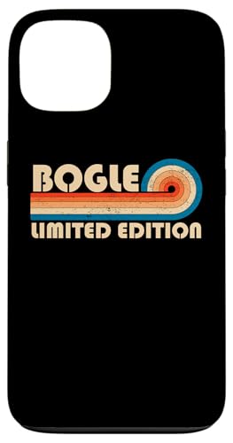 BOGLE Surname Retro Vintage 80s 90s Birthday Reunion Hülle für iPhone 13 von Last Name Matching Family Name