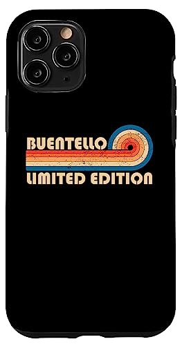 BUENTELLO Surname Retro Vintage 80s 90s Birthday Reunion Hülle für iPhone 11 Pro von Last Name Matching Family Name