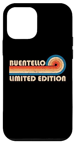 BUENTELLO Surname Retro Vintage 80s 90s Birthday Reunion Hülle für iPhone 12 mini von Last Name Matching Family Name