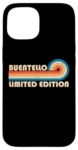 BUENTELLO Surname Retro Vintage 80s 90s Birthday Reunion Hülle für iPhone 15 von Last Name Matching Family Name