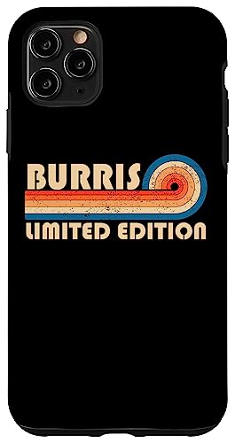 BURRIS Surname Retro Vintage 80s 90s Birthday Reunion Hülle für iPhone 11 Pro Max BURRIS Surname Retro Vintage 80s 90s Birthday Reunion Hülle für iPhone 11 Pro Max von Last Name Matching Family Name