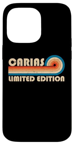 CARIAS Surname Retro Vintage 80s 90s Birthday Reunion Hülle für iPhone 14 Pro Max von Last Name Matching Family Name