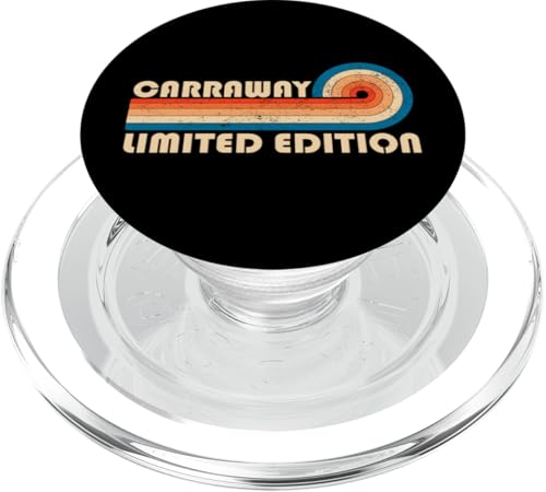 CARRAWAY Surname Retro Vintage 80s 90s Birthday Reunion PopSockets PopGrip für MagSafe von Last Name Matching Family Name