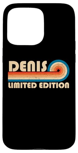 DENIS Surname Retro Vintage 80s 90s Birthday Reunion Hülle für iPhone 15 Pro Max DENIS Surname Retro Vintage 80s 90s Birthday Reunion Hülle für iPhone 15 Pro Max von Last Name Matching Family Name