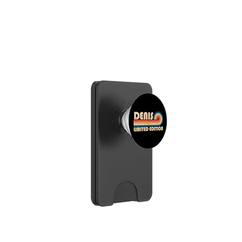 DENIS Surname Retro Vintage 80s 90s Birthday Reunion PopSockets PopWallet für MagSafe DENIS Surname Retro Vintage 80s 90s Birthday Reunion PopSockets PopWallet für MagSafe von Last Name Matching Family Name