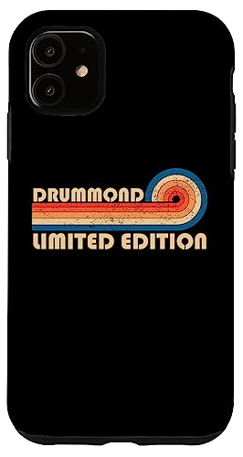 DRUMMOND Surname Retro Vintage 80s 90s Birthday Reunion Hülle für iPhone 11 DRUMMOND Surname Retro Vintage 80s 90s Birthday Reunion Hülle für iPhone 11 von Last Name Matching Family Name