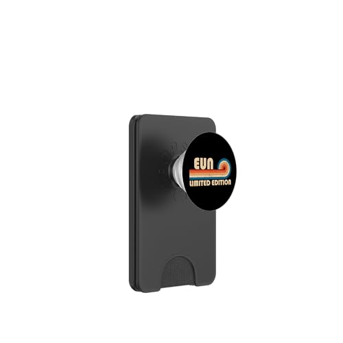 EUN Surname Retro Vintage 80s 90s Birthday Reunion PopSockets PopWallet für MagSafe EUN Surname Retro Vintage 80s 90s Birthday Reunion PopSockets PopWallet für MagSafe von Last Name Matching Family Name