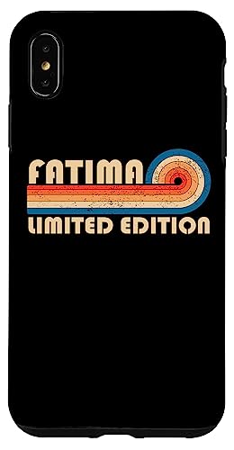 FATIMA Surname Retro Vintage 80s 90s Birthday Reunion Hülle für iPhone XS Max FATIMA Surname Retro Vintage 80s 90s Birthday Reunion Hülle für iPhone XS Max von Last Name Matching Family Name