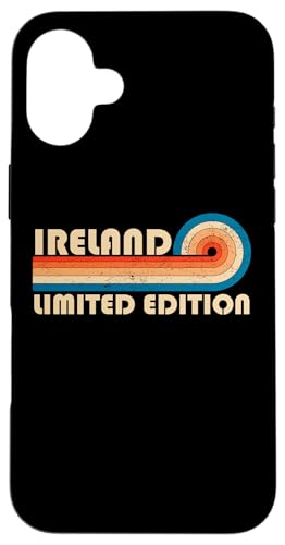 IRELAND Surname Retro Vintage 80s 90s Birthday Reunion Hülle für iPhone 16 Plus IRELAND Surname Retro Vintage 80s 90s Birthday Reunion Hülle für iPhone 16 Plus von Last Name Matching Family Name