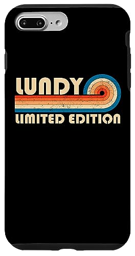 LUNDY Surname Retro Vintage 80s 90s Birthday Reunion Hülle für iPhone 7 Plus/8 Plus LUNDY Surname Retro Vintage 80s 90s Birthday Reunion Hülle für iPhone 7 Plus/8 Plus von Last Name Matching Family Name