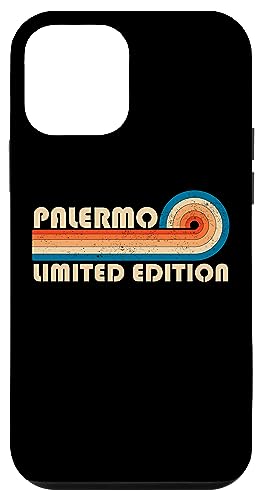 PALERMO Surname Retro Vintage 80s 90s Birthday Reunion Hülle für iPhone 12 mini PALERMO Surname Retro Vintage 80s 90s Birthday Reunion Hülle für iPhone 12 mini von Last Name Matching Family Name