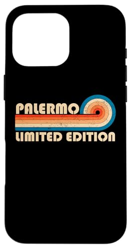PALERMO Surname Retro Vintage 80s 90s Birthday Reunion Hülle für iPhone 16 Pro Max PALERMO Surname Retro Vintage 80s 90s Birthday Reunion Hülle für iPhone 16 Pro Max von Last Name Matching Family Name