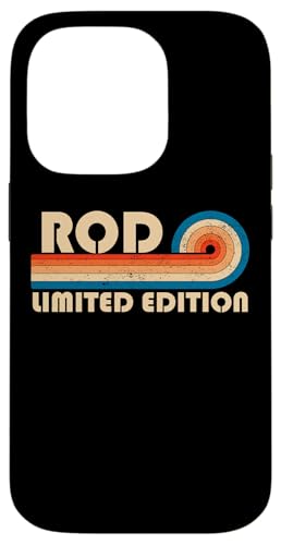 ROD Surname Retro Vintage 80s 90s Birthday Reunion Hülle für iPhone 14 Pro ROD Surname Retro Vintage 80s 90s Birthday Reunion Hülle für iPhone 14 Pro von Last Name Matching Family Name