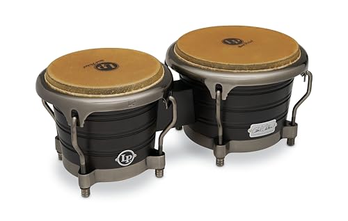 LP Latin Percussion LP201AX-2RRB Bongo Raul Rekow Signature 2016, 7,25" + 8,63" Naturfell, Neuseeländische Pinie, Finish: Dark Walnut/Dark Satin Chrome, Comfort Curve II LP Latin Percussion LP201AX-2RRB Bongo Raul Rekow Signature 2016, 7,25" + 8,63" Naturfell, Neuseeländische Pinie, Finish: Dark Walnut/Dark Satin Chrome, Comfort Curve II von Latin Percussion