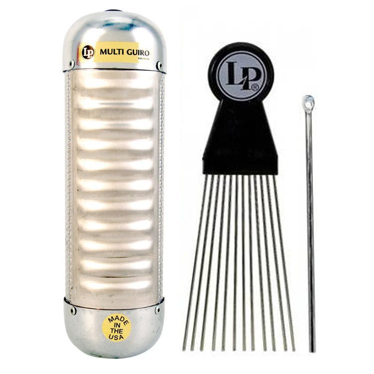 Latin Percussion LP452 LP Multi-Guiro Shaker-Guiro mit Scraper Latin Percussion LP452 LP Multi-Guiro Shaker-Guiro mit Scraper von Latin Percussion
