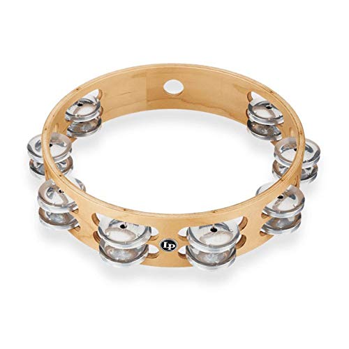 Latin Percussion Tambourin Pro 10in Double Row LP380B-AL LP380B-AL von Latin Percussion