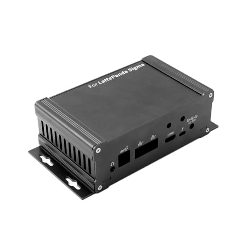 Aluminiumgehäuse für LattePanda Sigma Single Board Computer (Wandmontage) von LattePanda