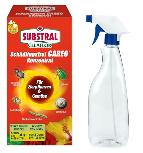 Substral CAREO Schädlingsfrei 250 ml + Sprühflasche 500 ml von Laubner
