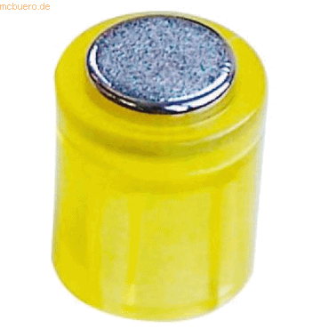 10 x Laurel Magnet Power Zylinder 14x19mm VE=6 Stück gelb von Laurel