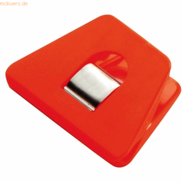20 x Laurel Briefklemmer Multi Clip Signal 3 90x70mm VE=1 Stück orange von Laurel