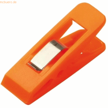 20 x Laurel Briefklemmer Multi Clip Taifun 15x50mm VE=4 Stück orange von Laurel