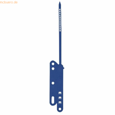 Laurel Abheftstreifen universal 80mm Kunststoff VE=100 Stück blau Laurel Abheftstreifen universal 80mm Kunststoff VE=100 Stück blau von Laurel