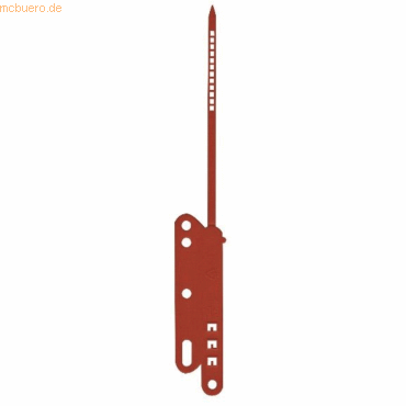 Laurel Abheftstreifen universal 80mm Kunststoff VE=100 Stück rot Laurel Abheftstreifen universal 80mm Kunststoff VE=100 Stück rot von Laurel