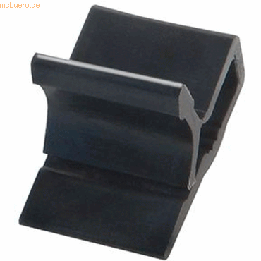 Laurel Brief- oder Eckenklammer Zacko 1 11x14mm VE=100 Stück schwarz von Laurel