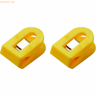 Laurel Briefklemmer Liliput 15x25mm VE=100 Stück gelb Laurel Briefklemmer Liliput 15x25mm VE=100 Stück gelb von Laurel
